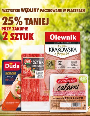 Sucha Krakowska z Szynki promocja w Dino