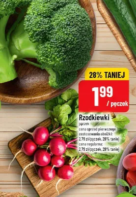 Rzodkiewki promocja w POLOmarket