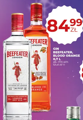 Gin Beefeater, Blood Orange 0,7 L promocja w Duży Ben