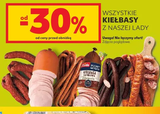 Kiełbasy z naszej lady promocja w Kaufland