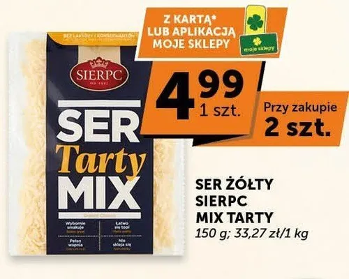 Ser żółty Sierpc Mix Tarty promocja w ABC