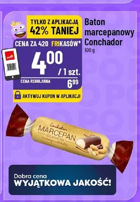Baton marcepanowy Conchador promocja w POLOmarket