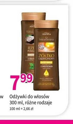 Odżywka do włosów Joanna Tradycyjna Receptura promocja w Drogerie Polskie