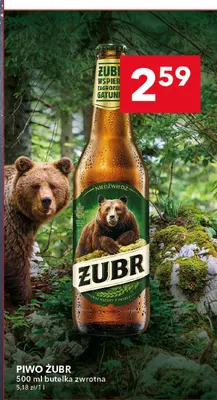 Piwo Żubr promocja w LEWIATAN