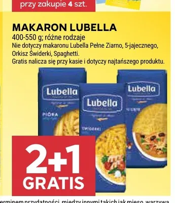 Makaron Lubella Świderki promocja w Stokrotka
