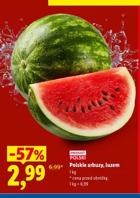 Arbuzy polskie promocja w Lidl