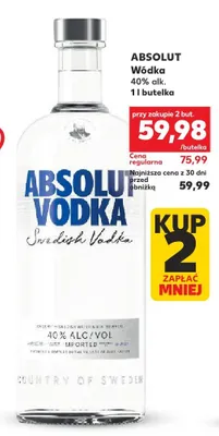 Wódka Swedish Vodka promocja w Kaufland