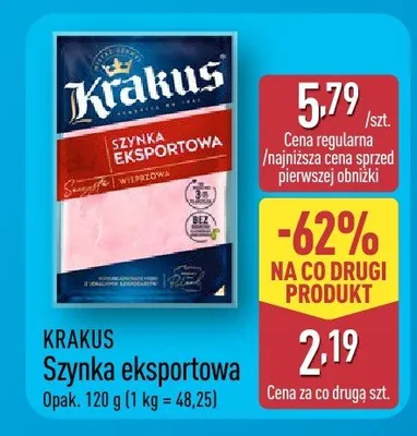 Szynka eksportowa promocja w Aldi