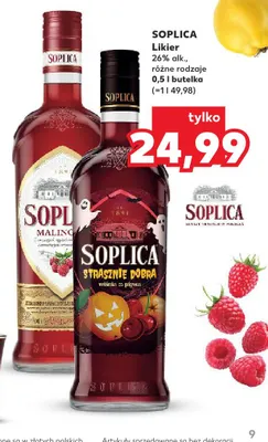 Likier Soplica malinowa promocja w Kaufland