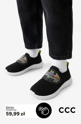 Sneakersy Batman promocja w CCC