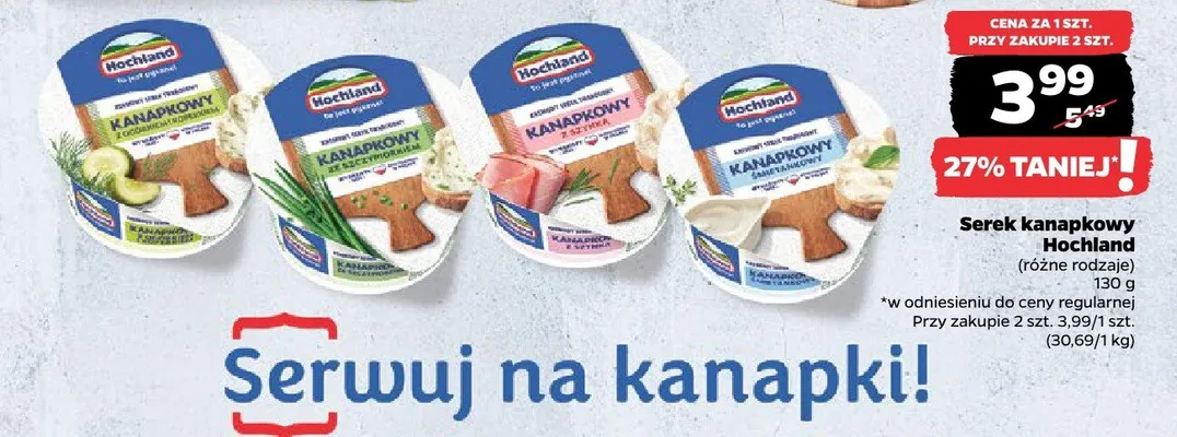 Serek kanapkowy promocja w Netto