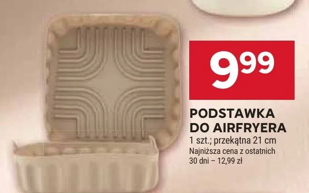 Podstawka do airfryera promocja w Stokrotka