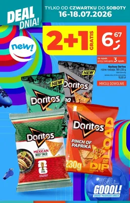 Nachosy Doritos Pinch of Paprika promocja w Dealz