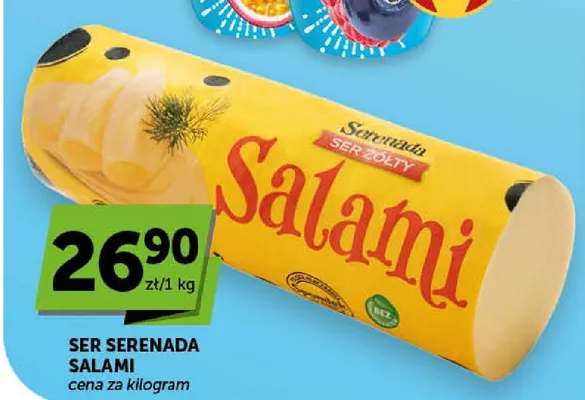 Ser żółty Salami Serenada promocja w Groszek