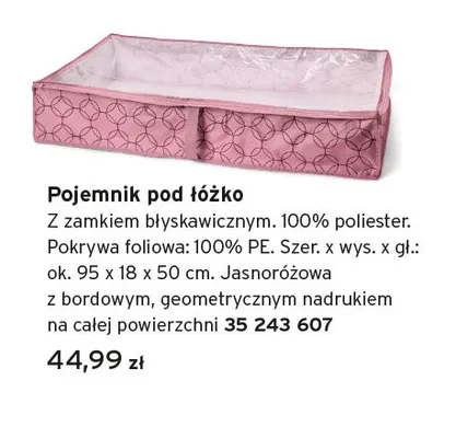 Pojemnik pod łóżko promocja w Tchibo