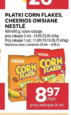Płatki Cheerios Owsiane Nestlé promocja w Stokrotka