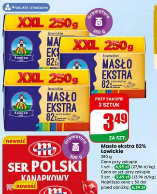 Ser Polski kanapkowy Maxi plastry promocja w Dino