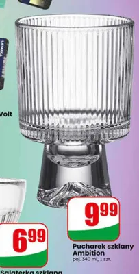 Pucharek szklany Ambition 340 ml promocja w Dino