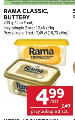 Margaryna Rama Classic promocja w Stokrotka