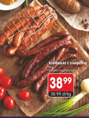 Kiełbaski z cielęciną Smaki Frydrykówki promocja w Market Point