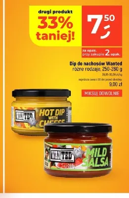Dip do nachosów Wanted Mild Salsa promocja w Dealz