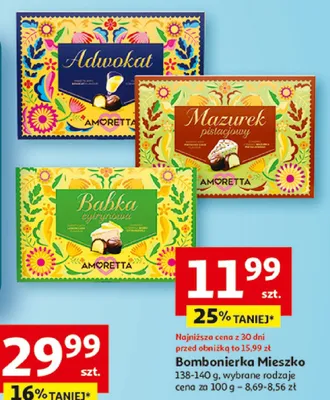 Bombonierka Mieszko promocja w Auchan