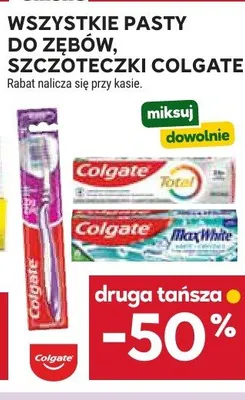 Pasty do zębów i szczoteczki Colgate promocja w Stokrotka