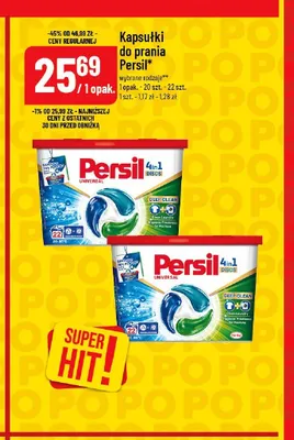 Kapsułki do prania Persil Color 4in1 Discs promocja w POLOmarket