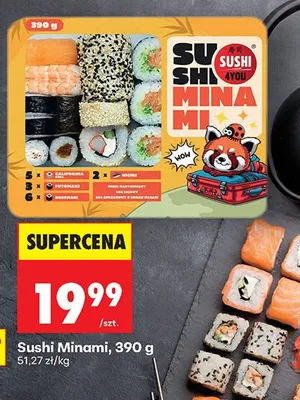 Sushi Minami 4YOU promocja w Biedronka
