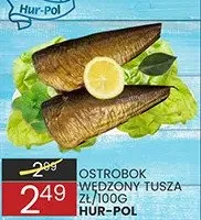 Ostrobok wędzony tusza promocja w Wafelek