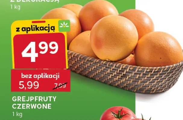 Grejpfruty czerwone promocja w Stokrotka