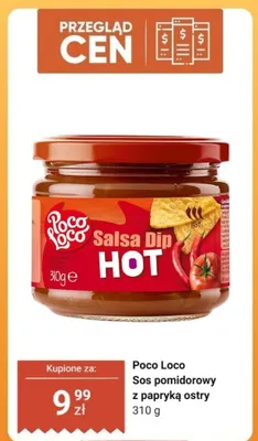 Sos pomidorowy z papryką ostry promocja w Dino