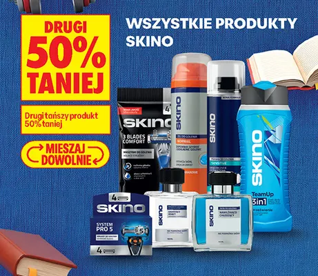 Maszynka do golenia System Pro 5 Skino promocja w Biedronka
