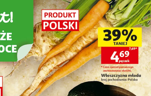 Włoszczyzna młoda polska promocja w Auchan