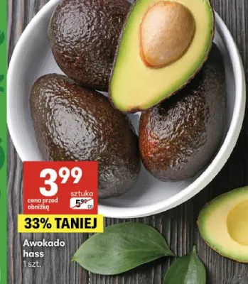 Awokado hass promocja w Delikatesy Centrum