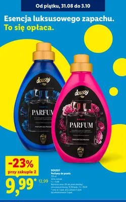 Perfumy do prania Rosso Doussy promocja w Lidl