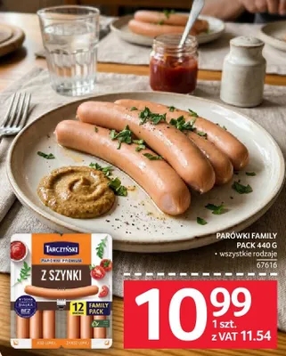 Parówki Tarczyński Family Pack wszystkie rodzaje promocja w Selgros