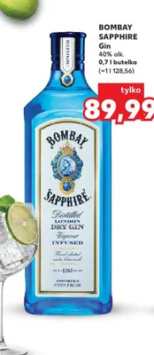 Gin Bombay Sapphire promocja w Kaufland