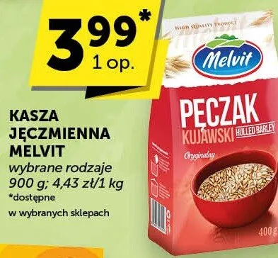 Kasza jęczmienna Melvit promocja w Euro Sklep