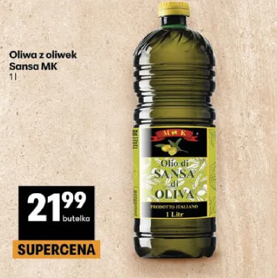 Oliwa z oliwek Sansa MK promocja w Delikatesy Centrum