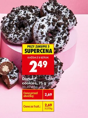 Donuts cookies promocja w Biedronka
