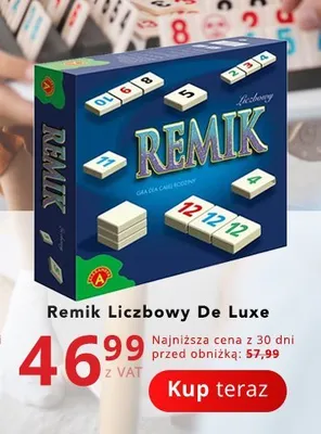 Gra Remik Liczbowy De Luxe Alexander promocja w Poczta Polska