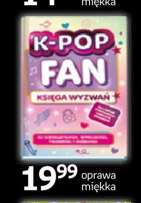 Książka K-POP Fan Księga wyzwań oprawa miękka promocja w Empik