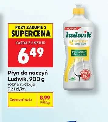 Płyn do naczyń Ludwik promocja w Biedronka