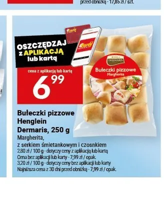 Bułeczki pizzowe Dermaris Margherita promocja w Twój Market