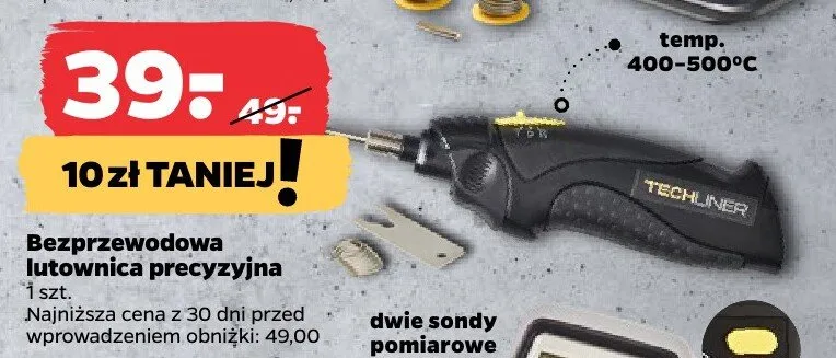 Bezprzewodowa lutownica precyzyjna promocja w Netto