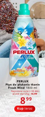 Płyn do płukania tkanin Perlux Fresh Wind promocja w Poczta Polska