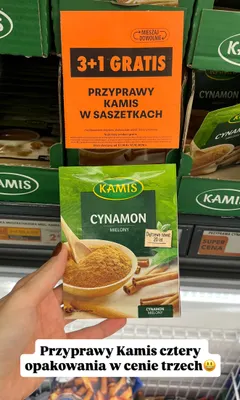 Cynamon mielony Kamis promocja w Biedronka