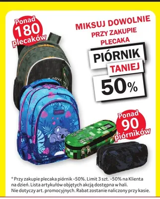 Plecak szkolny promocja w Selgros
