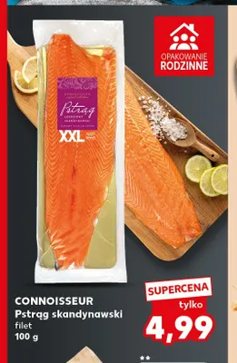 Pstrąg skandynawski filet Connoisseur promocja w Kaufland